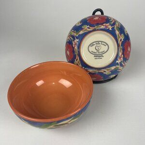 Pfaltzgraff Villa Della Luna Soup Cereal Bowls 2004 Set of 2 Kolpen Tiegreen